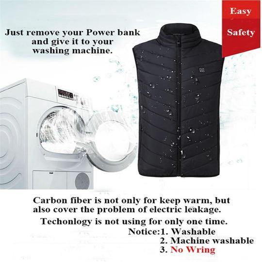 GRAPHENE HEATED VEST JACKET - SooLinen