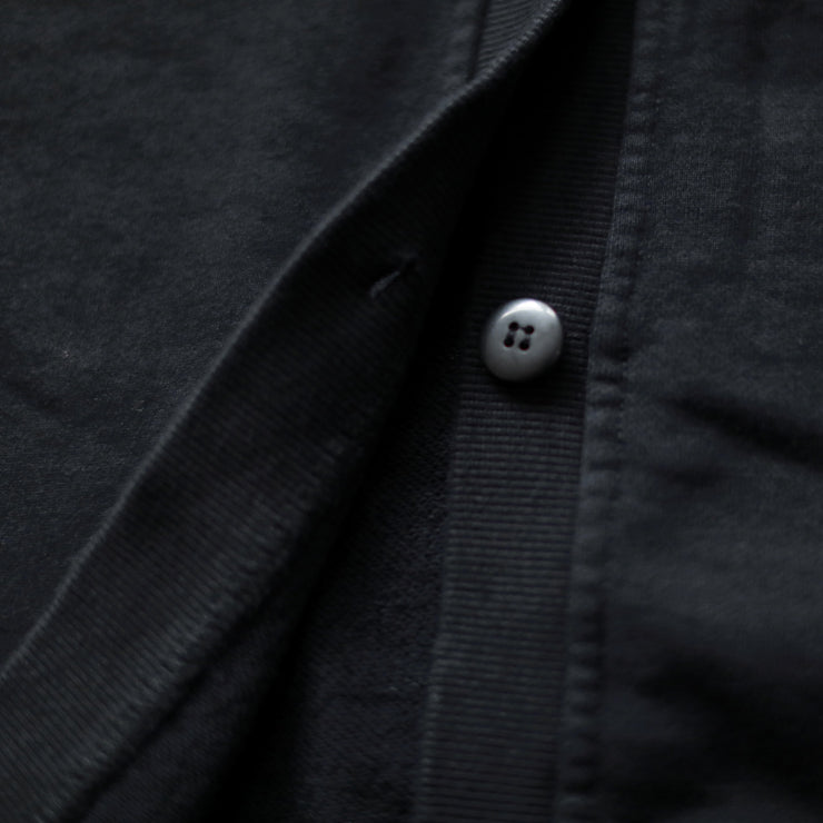 feine schwarze Mäntel plus Größendrucke Maximantel Boutique V-Ausschnitt lange Strickjacken